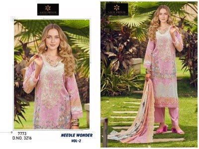 Aaliz Prints Needle Wonder Vol 2 Cotton Dress Material with Embroidered Neck Wholesale Collection dress material catalogs