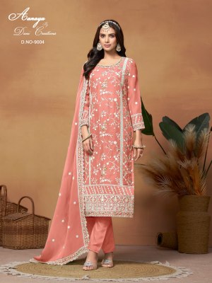 Aanaya vol 190 launch embroidered unstitched salwar kameez catalogue at affordable rate  salwar kameez catalogs
