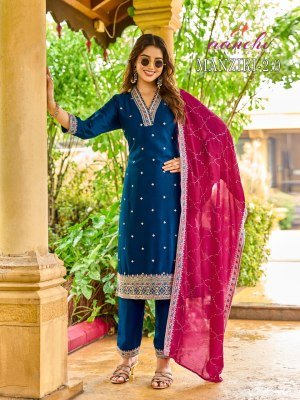 Aanchi Manziri 2.0  Kurti Pant with Dupatta kurti pant with dupatta Catalogs