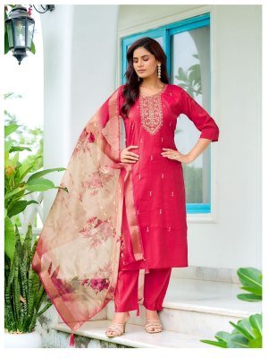 Aanchi Ola Roman Shimmer Straight Suit Bottom And  Fancy Digital Dupatta Wholesale kurtis catalogs
