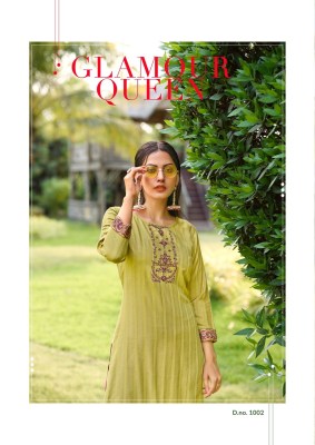 Aaradhya by 9street reyon thread work kurti catalogue at low rate  kurtis catalogs