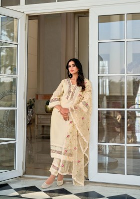 Aarfa by Lady Leela Embroidered Swiss Silk exclusive readymade suit set with amavi Expo readymade suit catalogs