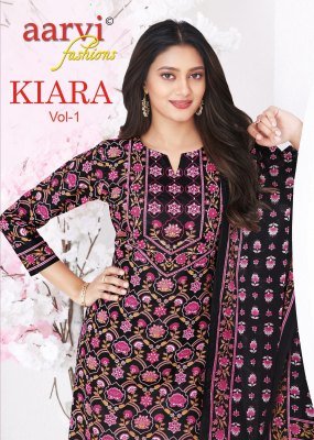 Aarvi Kiara Vol 1 Cotton Kurti Pant Set with Kantha Hand Embroidery 