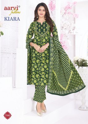 Aarvi Kiara Vol 1 Cotton Kurti Pant Set with Kantha Hand Embroidery readymade suit catalogs
