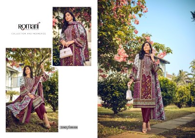 Aarzu vol 13 by Romani Premium Soft Embroidered Dress material catalogue at low rate dress material catalogs