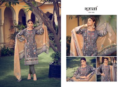 Aarzu vol 14 by Romani Premiume Soft cotton unstitched suit catalogue at affordable rate salwar kameez catalogs