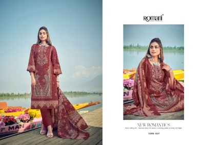 Aarzu vol 15 by Romani Premium Soft Digital Printed dress material catalogue at amaviexpo dress material catalogs