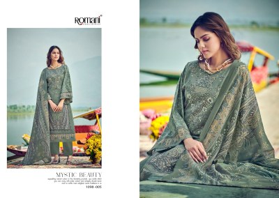 Aarzu vol 15 by Romani Premium Soft Digital Printed dress material catalogue at amaviexpo dress material catalogs