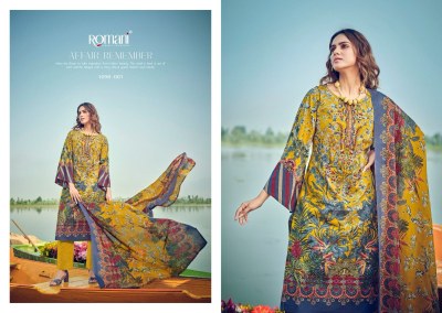 Aarzu vol 15 by Romani Premium Soft Digital Printed dress material catalogue at amaviexpo dress material catalogs
