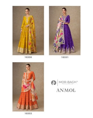 Aashirwad Creation Anmol Premium Chinnon Silk Plazzo Suit with Tabby Silk Dupatta Wholesale kurtis catalogs