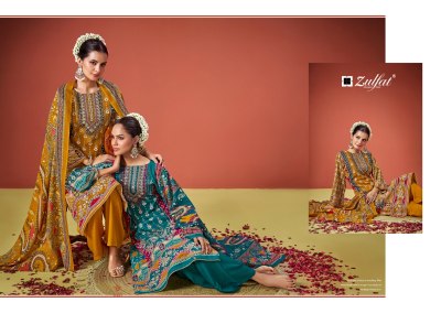 Aayat vol 11 by Zulfat Heavy Exclusive Designer unstitched dress material collection with low price salwar kameez catalogs