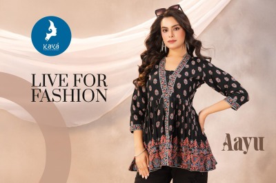 Aayu by Kaya Super quality cotton printed fancy western wear catalogue at affordable rate western wear catalogs