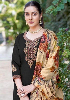 Abhilasha by Wooglee Thread handwork Neck top ottom and dupatta catalogue readymade suit catalogs