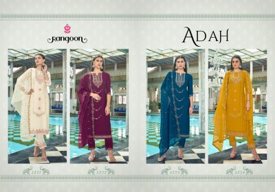 Adah by rangoon viscose embroidered readymade Pakistani suit catalogue at low rate readymade suit catalogs