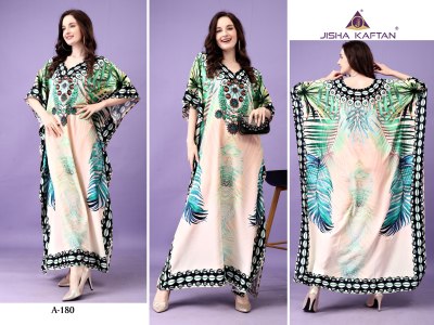 Afreen Kaftan vol 10 by Jisha Polyester Printed Free Size Kaftan Catalogue at affordable rate  kurtis catalogs