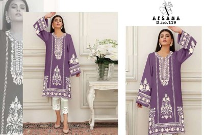 Afsana D. N 119 Pure georgette Readymade Pakistani suits catalogue wholesale  kurtis catalogs