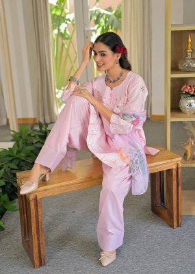 Afsana Laila Farshi Salwar Set  Embroidered 3-Piece Suit readymade suit catalogs