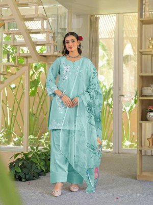 Afsana Laila Farshi Salwar Set  Embroidered 3-Piece Suit readymade suit catalogs