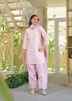 Afsana Laila Farshi Salwar Set  Embroidered 3-Piece Suit readymade suit catalogs