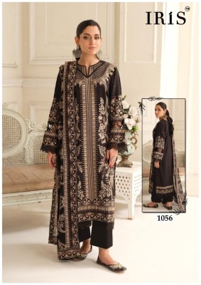 Afsana vol 6 by IRIS Luxury heavy cotton pakistani suit catalogue in low rate pakistani suit catalogs