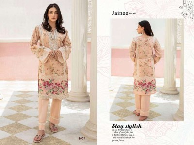 Agha Noor Jainee Vol 8 Laxury Lawn Collection Pakistani suits wholesale price  pakistani suit catalogs