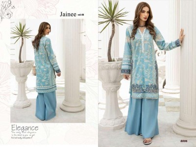Agha Noor Jainee Vol 8 Laxury Lawn Collection Pakistani suits wholesale price  pakistani suit catalogs