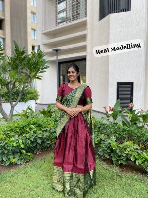 Ai Fashion Urvashi Heavy Lichi Silk Lehenga Choli with Banarasi Dupatta lehenga choli catalogs