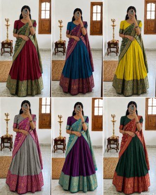 Ai Fashion Urvashi Heavy Lichi Silk Lehenga Choli with Banarasi Dupatta lehenga choli catalogs