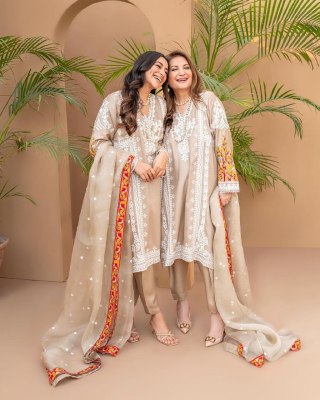 Ajraa lunch new party wear designer readymade karachi suit catalogue at chip rate Amavi