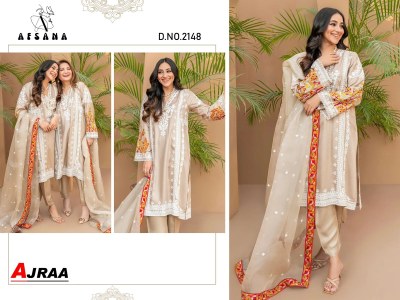 Ajraa lunch new party wear designer readymade karachi suit catalogue at chip rate readymade suit catalogs