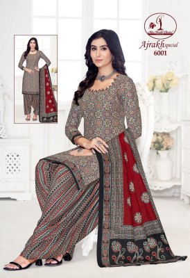 Ajrakh vol 6 by Miss world Pure cotton printed unstitched suit catalogue at amavi expo salwar kameez catalogs