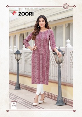 Akshara Vol 29 by Zoori Exclusive Reyon printed kurti catalogue at affordable rate kurtis catalogs