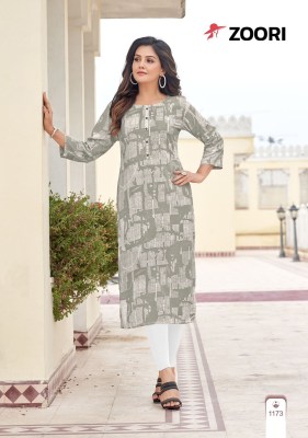 Akshara Vol 29 by Zoori Exclusive Reyon printed kurti catalogue at affordable rate kurtis catalogs
