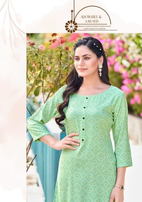 Akshara vol 26 by Zoori reyon printed straight cut kurti catalogue at amaviexpo kurtis catalogs