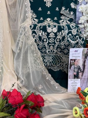 Al khushbu by samaira vol 8 heavy embroidered georgette moti work readymade suit catalog at wholesale price  pakistani suit catalogs