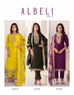 Albeli vol 2 by Radhika Lifestyle Heavy Shimmer work top bottom with dupatta catalogue at low rate  readymade suit catalogs