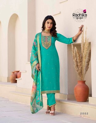 Albeli vol 2 by Radhika Lifestyle Heavy Shimmer work top bottom with dupatta catalogue at low rate  readymade suit catalogs