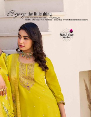 Albeli vol 2 by Radhika Lifestyle Heavy Shimmer work top bottom with dupatta catalogue at low rate  readymade suit catalogs