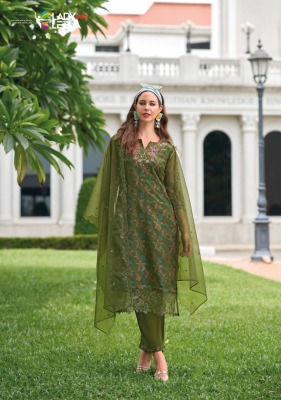 Aleena by Lady leela embroidered fancy readymade suit collection on amaviexpo readymade suit catalogs