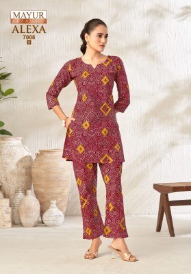 Alexa Vol 7 Cotton Co-Ord Set for Women (M–XXL) co ord set catalogs
