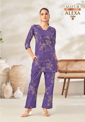 Alexa Vol 7 Cotton Co-Ord Set for Women (M–XXL) co ord set catalogs
