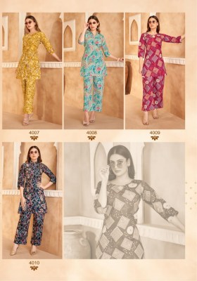 Alexa vol 4 by Mayur Pure Cotton Printed Fancy Co ord set collection at affordable rate co ord set catalogs