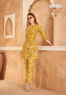 Alexa vol 4 by Mayur Pure Cotton Printed Fancy Co ord set collection at affordable rate co ord set catalogs