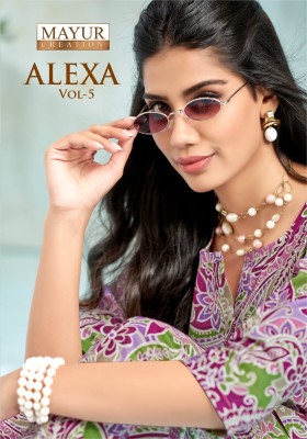 Alexa vol 5 by Mayur Exclusive Cotton printed trendy western wear collection with affordable rate wholesale catalogs
