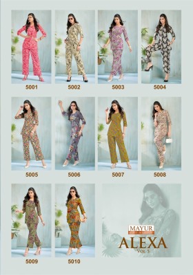 Alexa vol 5 by Mayur Exclusive Cotton printed trendy western wear collection with affordable rate western wear catalogs