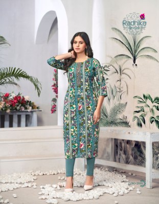 Alisha vol 2 by Radhika Lifestyle Liva Approved Reyon Printed Readymade suit catalogue at affordable rate readymade suit catalogs