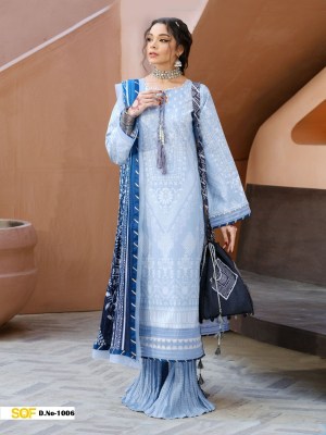 Aliya B Nx by Sof Exclusive karachi lawn cotton dress material catalogue at affordable rate salwar kameez catalogs