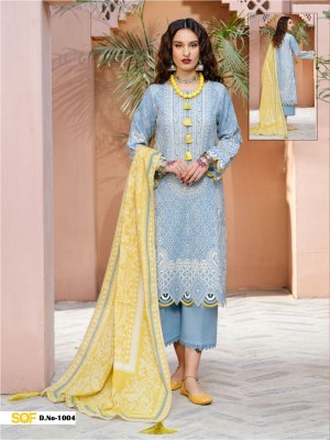 Aliya B Nx by Sof Exclusive karachi lawn cotton dress material catalogue at affordable rate salwar kameez catalogs
