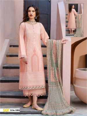 Aliya B Nx by Sof Exclusive karachi lawn cotton dress material catalogue at affordable rate salwar kameez catalogs