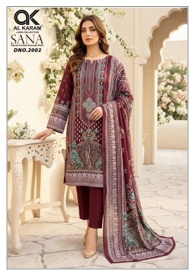 Alkaram Sana Vol 2 Karachi Readymade Rayon Cotton Kurti Pant with Dupatta Set kurti pant with dupatta Catalogs